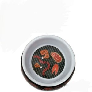 🔥4/$20 Dog Bowl NEW Meat Design Grill Food
